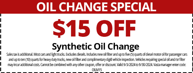 Synthetic Oil Change